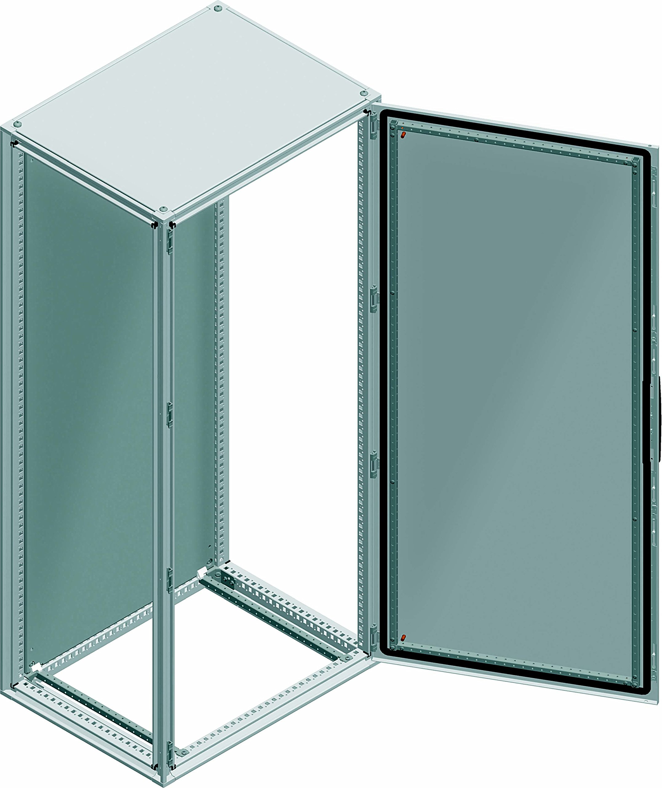 Schneider NSYSF18640 Spacial SF-Schrank ohne Montageplatte, Fertig montiert, 1800x600x400mm