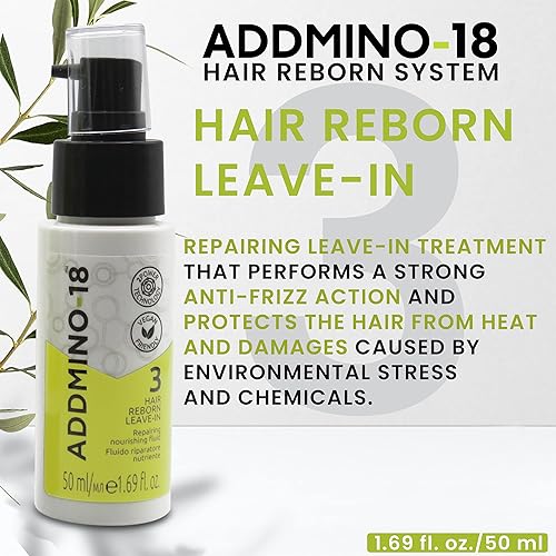Miniatura 5 de ADDMINO-18 Magic Hair Reborn Kit - Champú para el cabello, máscara y acondicionador sin enjuague Set de viaje
