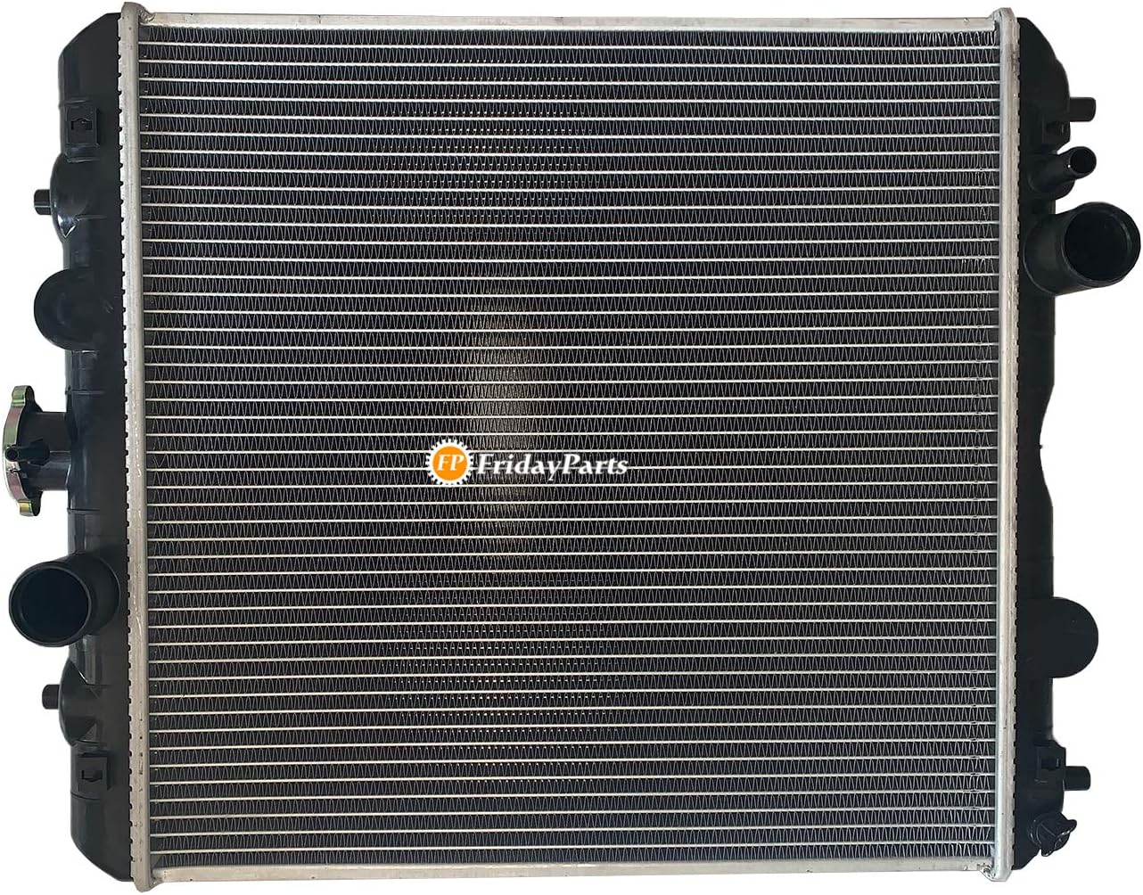 FridayParts Water Radiator 3A151-17100 3A15117100 Compatible for Kubota Tractor M6800HDC M6800S-CAB M6800SDT-CAB M8200 M8200DT M8200DTN M8200SDTN M8200HD M9000 M9000DT M9000DTL M9000DTM Replacement