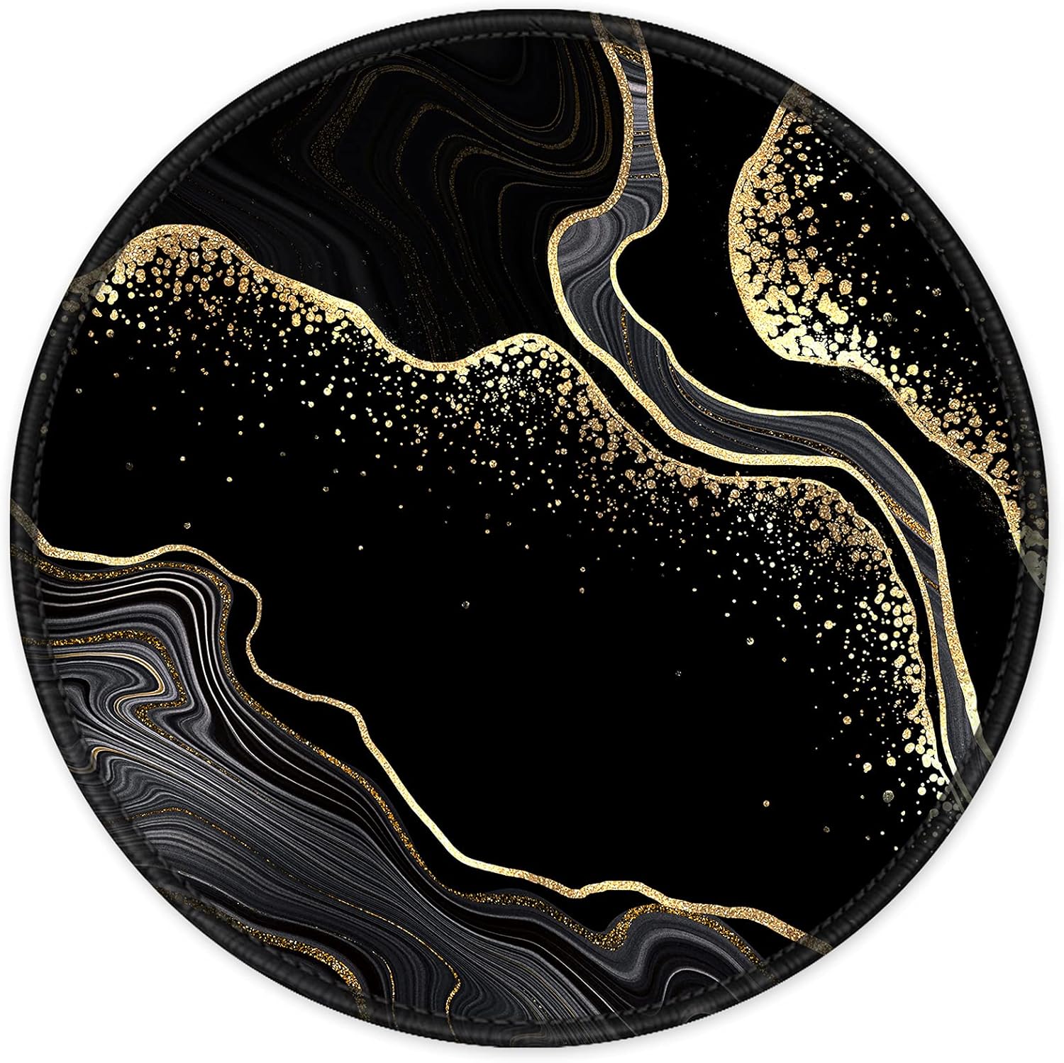 Black Gold Marbling