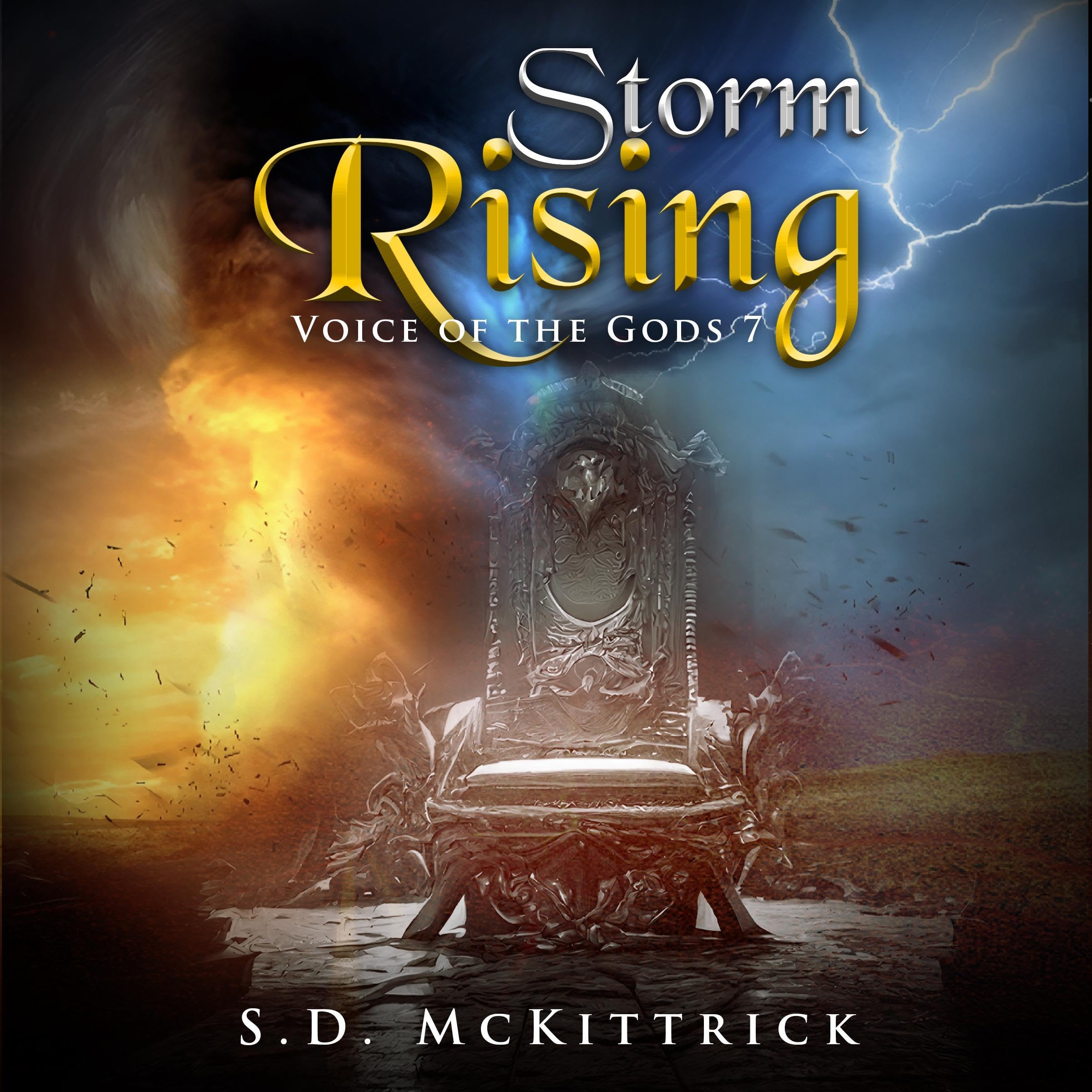 Cover art for Storm Rising: Voice of the Gods, Book 7