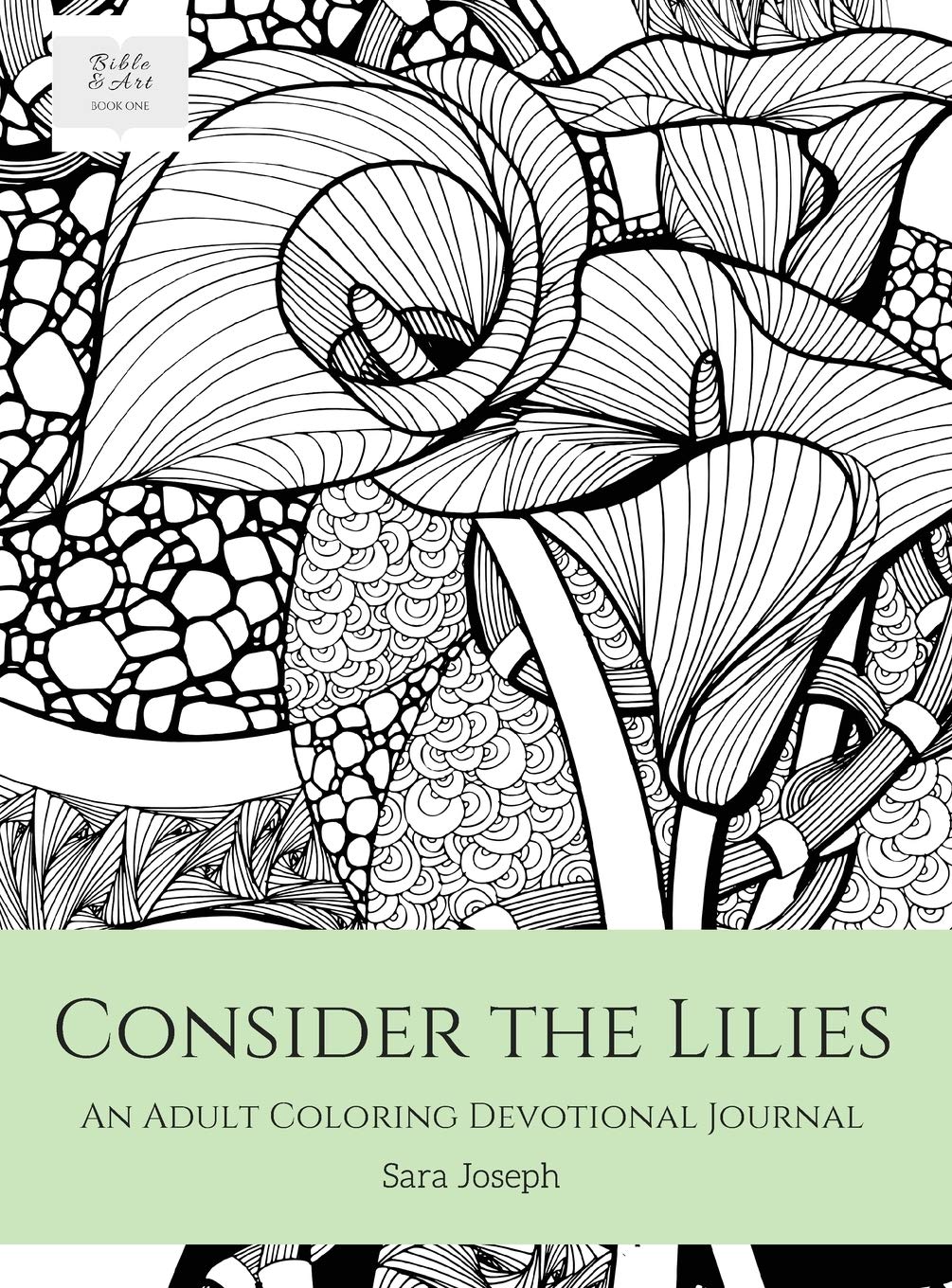 Consider the Lilies: An Adult Coloring Devotional Journal (Bible & Art, Book)