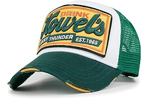 Howels: Vintage Trucker Hats for Men with Distressed Embroidery