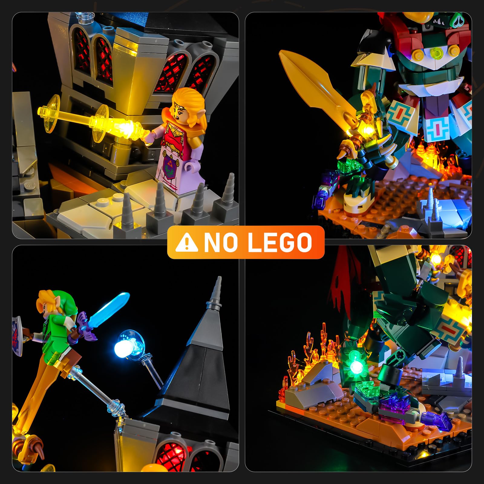 Amazon.co.jp: LIGHTAILING Lego-77093 ゼルダの伝説 時のオカリナ