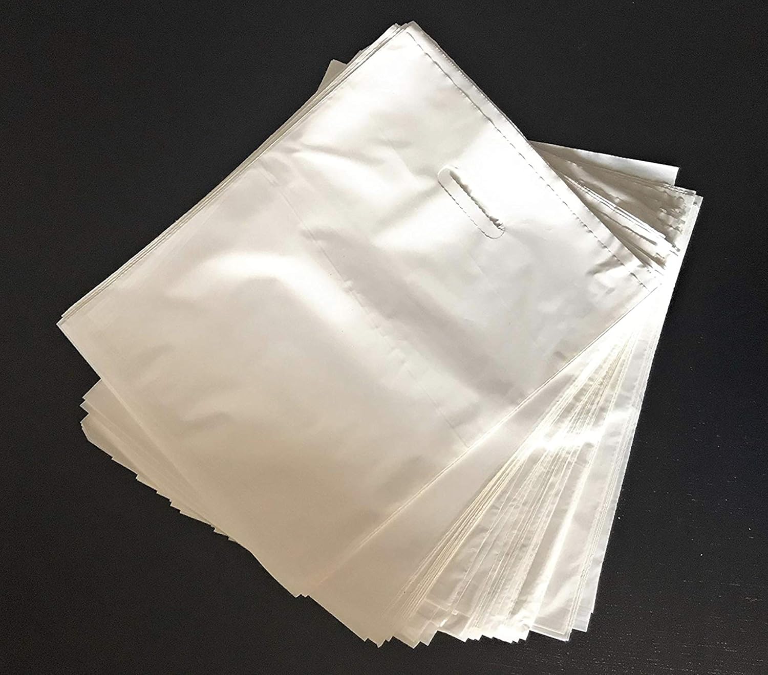 PLASTIC MERCHANDISE STORE BAGS, 9"x12", 12"x15"& 15x18 and more Retail Bags (White, 9" x 12") - Image 8