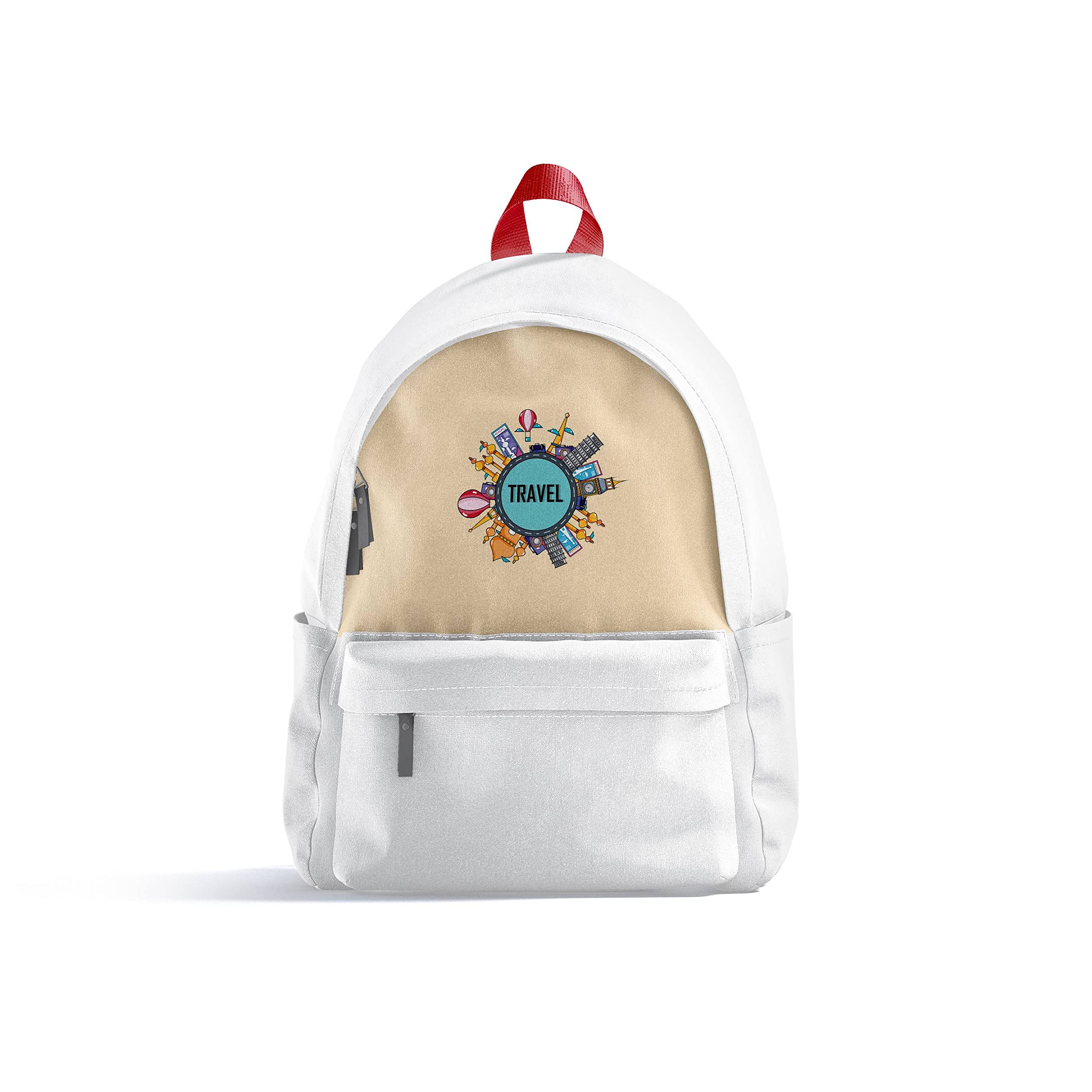 Le Jardin du Lin Unisex TRGCBP100360-R Backpacks, Multicoloured, 43 x 30 cm