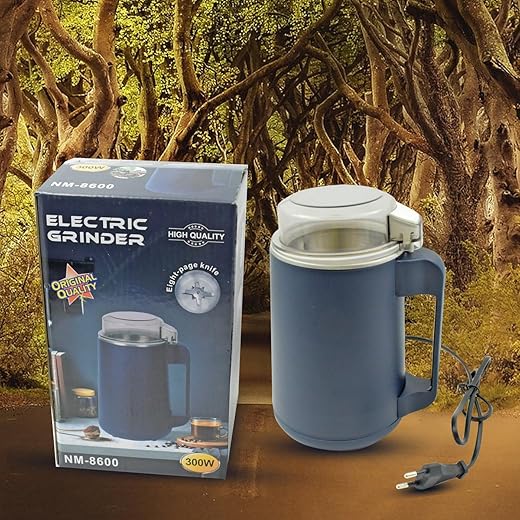 Oblivion Electric Coffee Grinder Stainless Steel Spice & Her