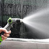 Vista 4 de Juego de boquillas de manguera de alta resistencia de 33 pulgadas con rociador de riego ajustable de 33 pulgadas, boquilla rociadora de manguera