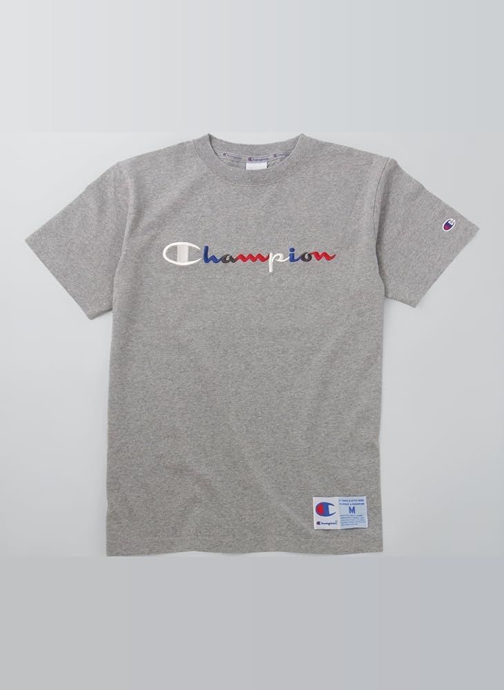 Amazon | [チャンピオン] Tシャツ 半袖 定番 ジョックタグ