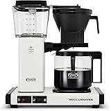 Moccamaster 53933 KBGV Select 10-Cup Coffee Maker, Off-White, 40 ounce, 1.25l