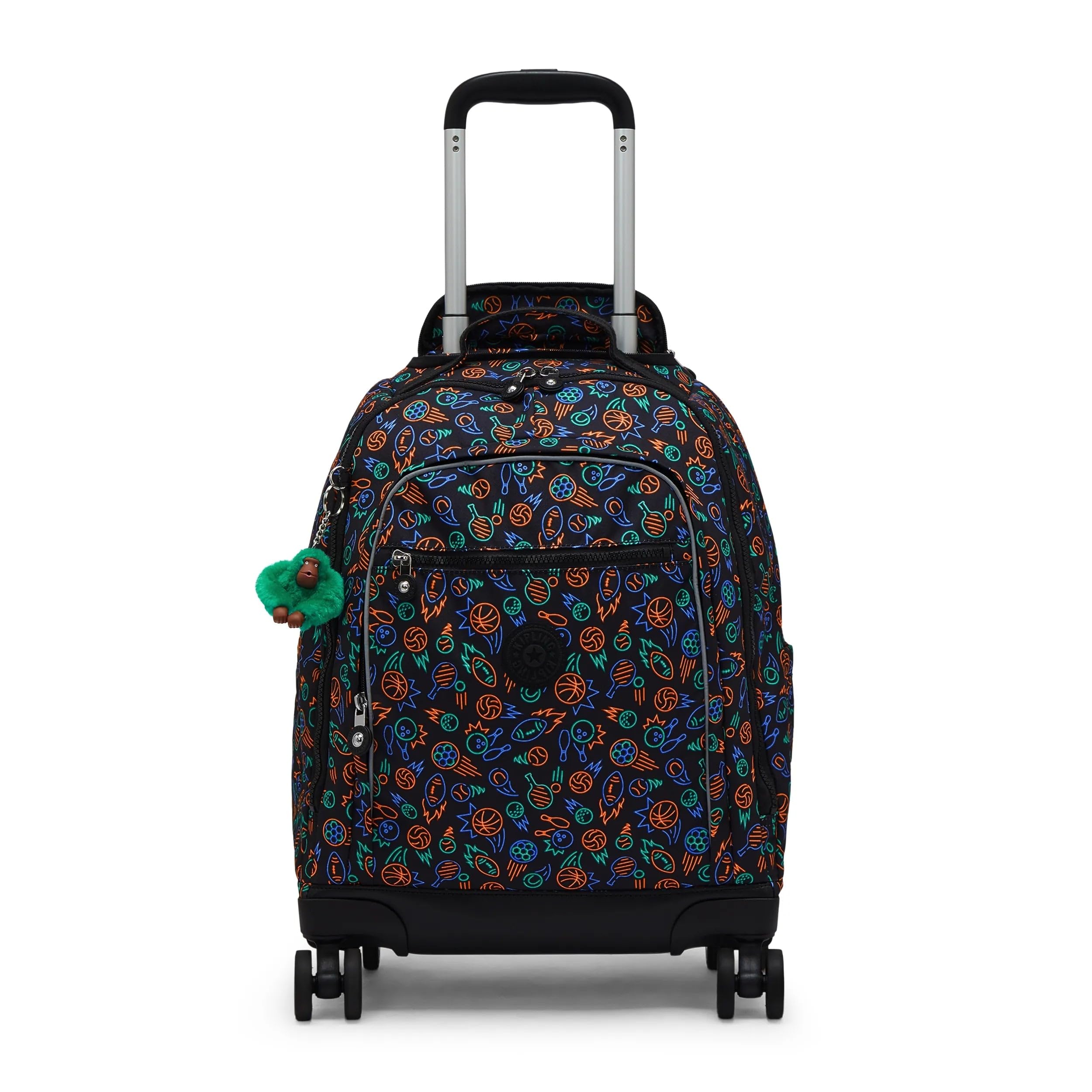New Zea Printed 15" Laptop Rolling Backpack
