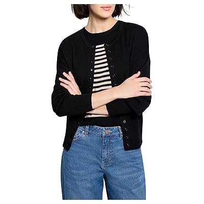 NIC+ZOE Petite Snap It Up Pure Cotton Cardigan Women