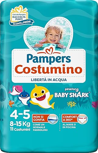 Pampers Traje, Talla 4 (8-15 kg), 11 Capas