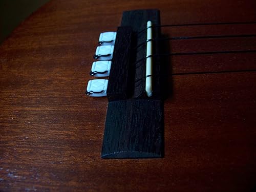 Miniatura 4 de Ukelele Diamond BridgeBeads - Lazos de cuerda para ukelele blanco