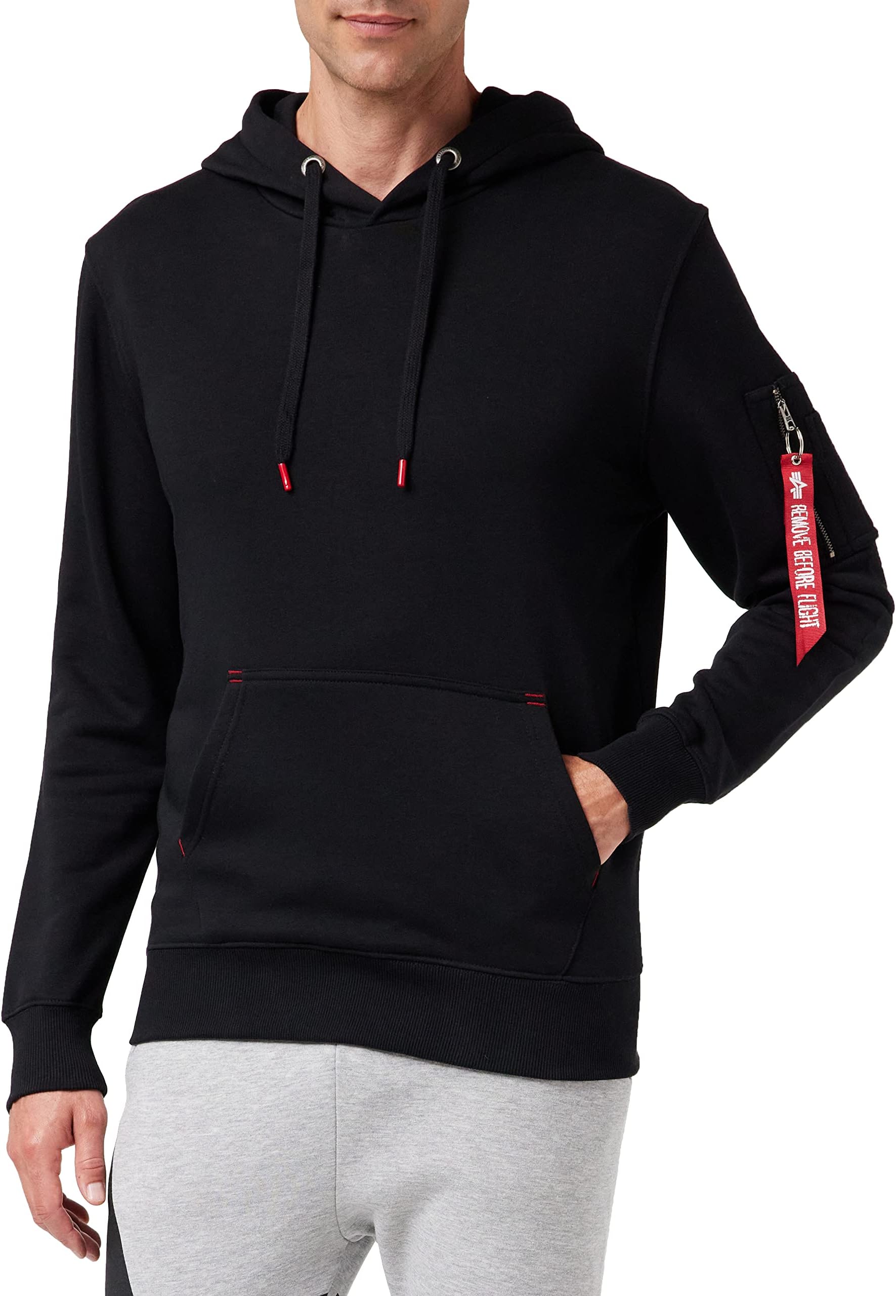 ALPHA INDUSTRIES Men's RBF Latex Print Hoody Sports