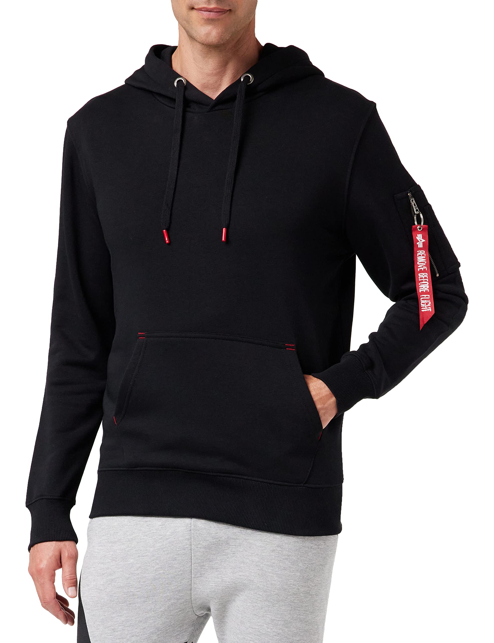 ALPHA INDUSTRIES Men's RBF Latex Print Hoody Sports