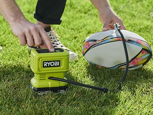 Miniatura 9 de Ryobi RPI18-0 Compresor de Alta Presión Batería 18V 11 bares 160 PSI Cuerpo Solo