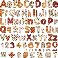 Vista 11 de Paquete combinado de 266 letras para tablón de anuncios, letras bajo el mar y detalles de números para tablón de anuncios, decoración del hogar