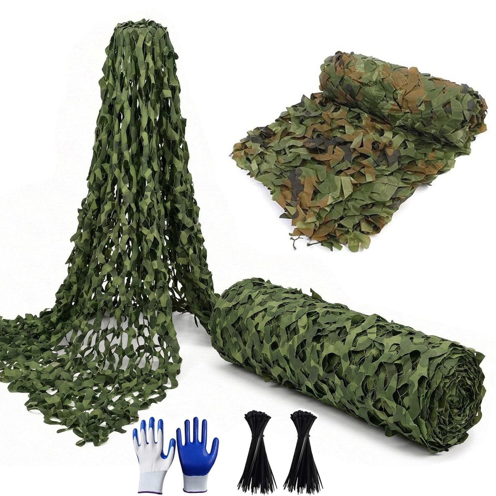 Generico Privacy Balcone Rete Recinzione Ringhiera, 210D Oxford Rete Mimetica Militare Ritagliabile 3x3m 2x4m 4x6m, Ombreggiante Giardino Telo Ombreggiante, Caccia Softair Decorazione