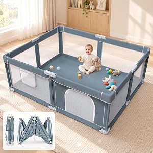 OMZER Foldable 71x59 Playpen