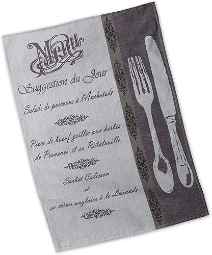 Miniatura 3 de DII Toallas de cocina de algodón francés de jacquard, juego de 3, toallas de té decorativas para cocina diaria y horneado - Macarrones franceses