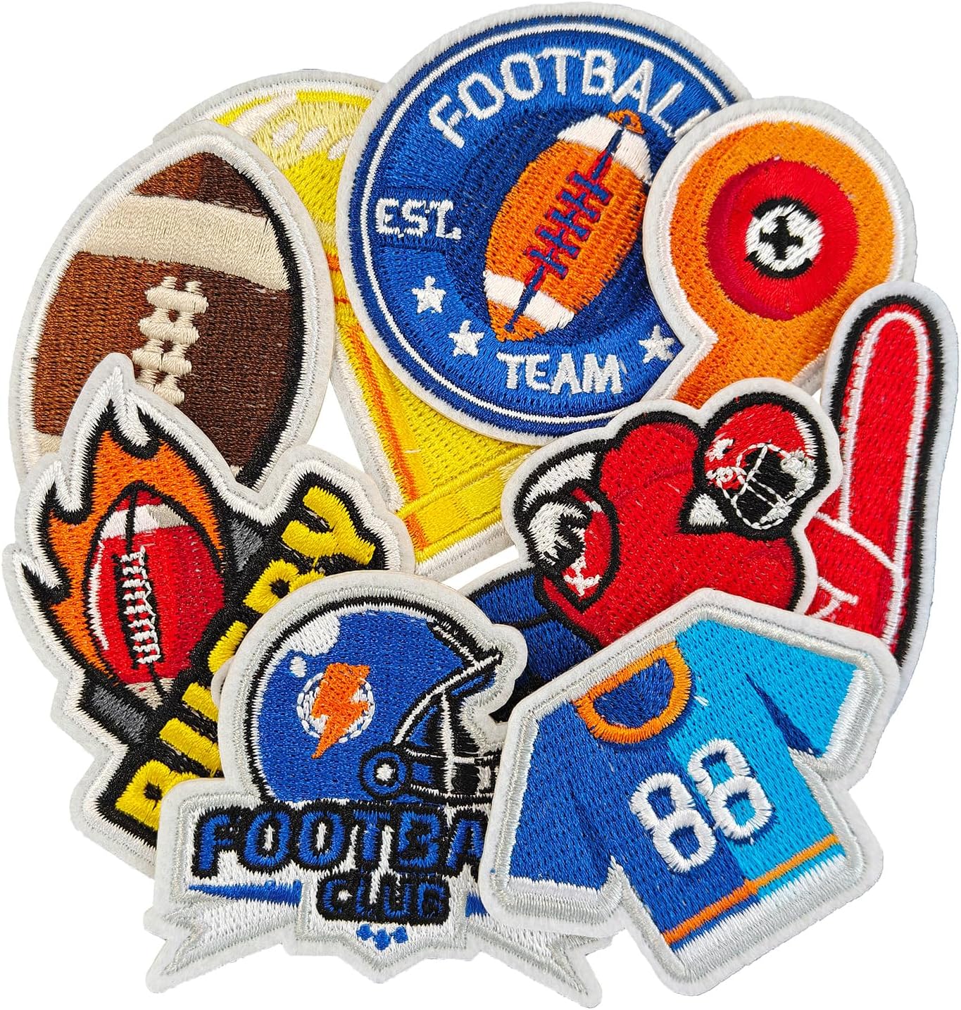 25Pcs Golf Iron on Patches, Suitable for Sportswear, Jerseys, Jeans, Undershirts, Hats and Backpacks