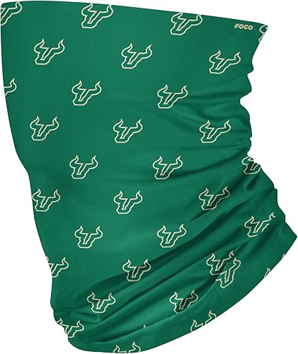 Miniatura 161 de FOCO NCAA unisex-adult Ncaa Team Logo Neck Gaiter Multiuse Logotipo grande.,Mini logotipo impreso.,Vacaciones en bloque ocupado,Hibisco