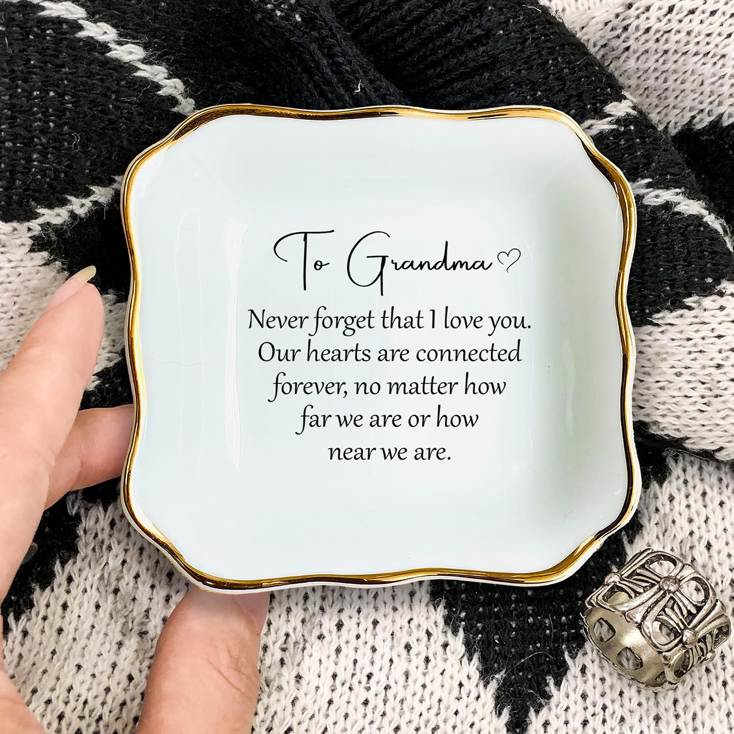 Spanish Wedding Gift for Mom, Gracias Suegra, Spanish Mother In Law Gift, Gracias por tu apoyo Sister Nanny Friend Women Wife Grandma Gifts (Grandma) image 2