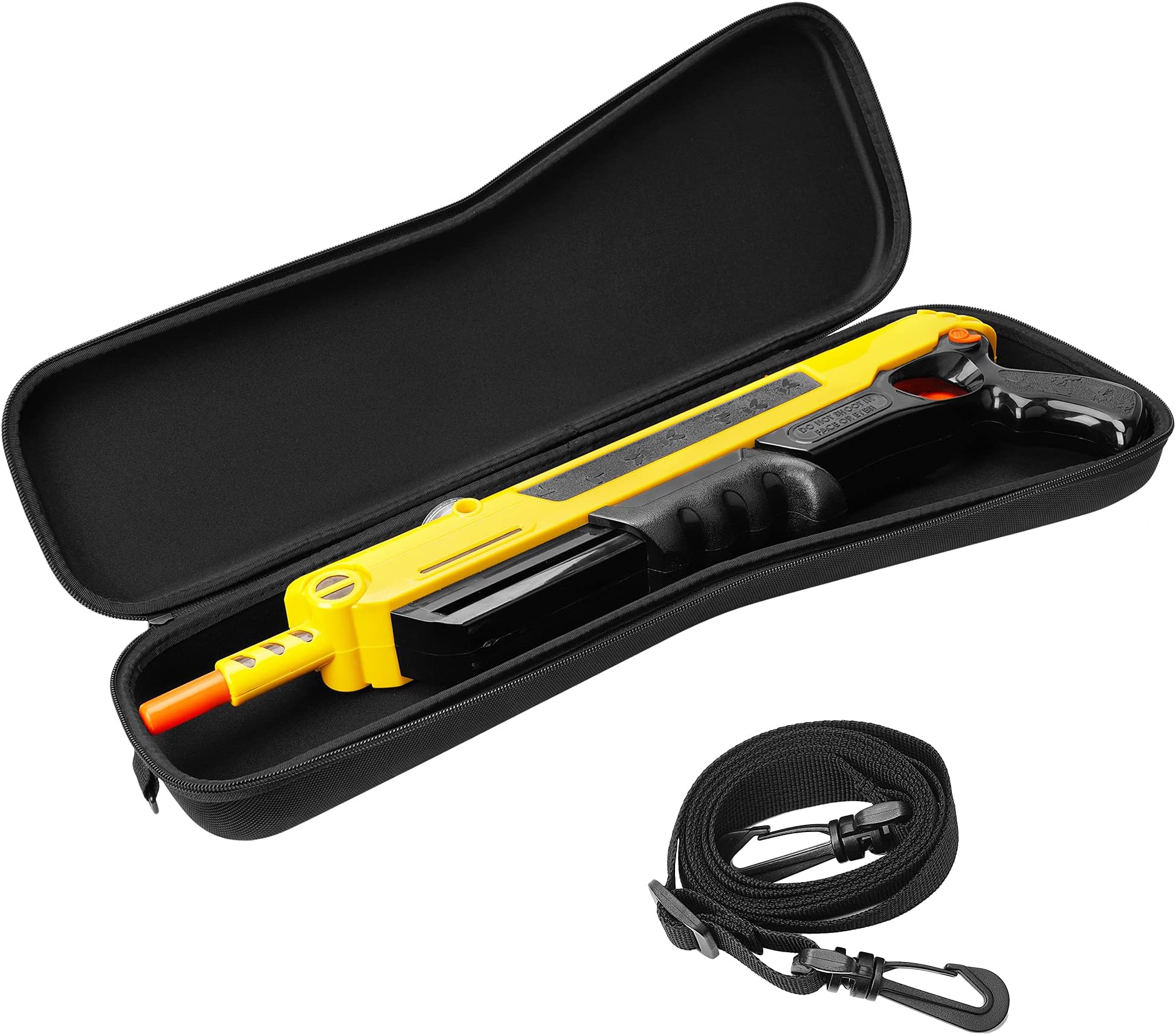 Brappo Hard Travel Case Compatible with 3.0 - with Strap, Black