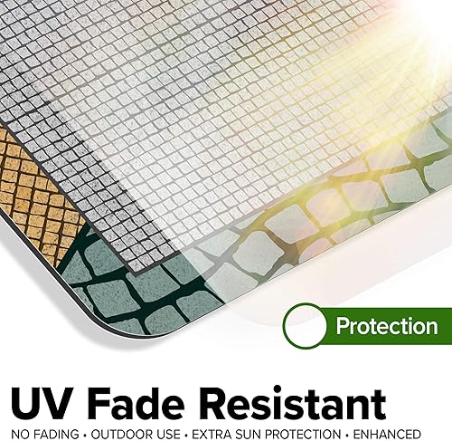 Miniatura 538 de My Sign Center - Letrero personalizado, 11 colores de fuente, 13 estilos de fuente, 4 opciones de agujero, 22 tamaños, 8 x 32 pulgadas, sin óxido,