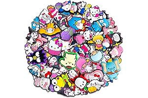 Clog Shoe Accessory World: 40-60PCS Jojo Anime Croc Charms