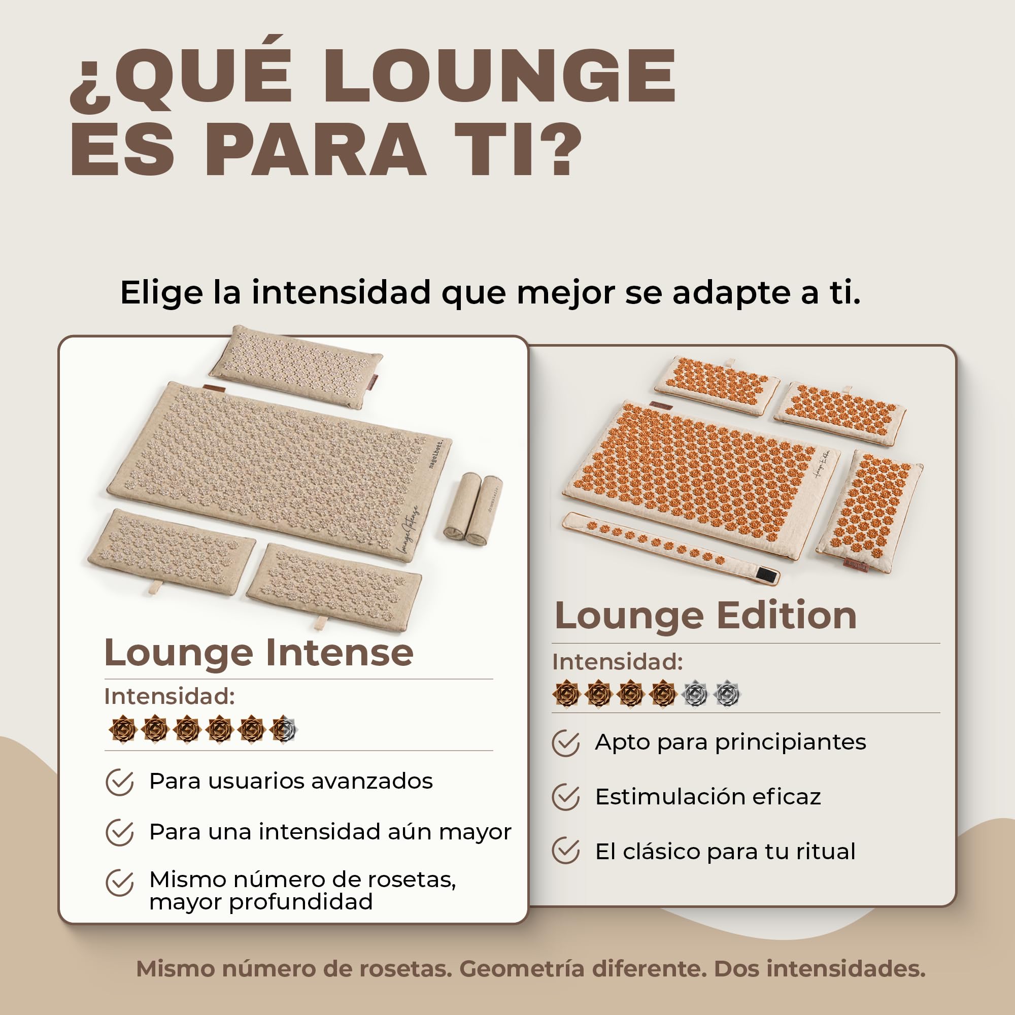 Glanzstück Berlin®: Esterilla de acupresión XXL Lounge Intense Set para todo el cuerpo, ideal para principiantes, para tensiones, dolores de cabeza, dolor de espalda, estrés