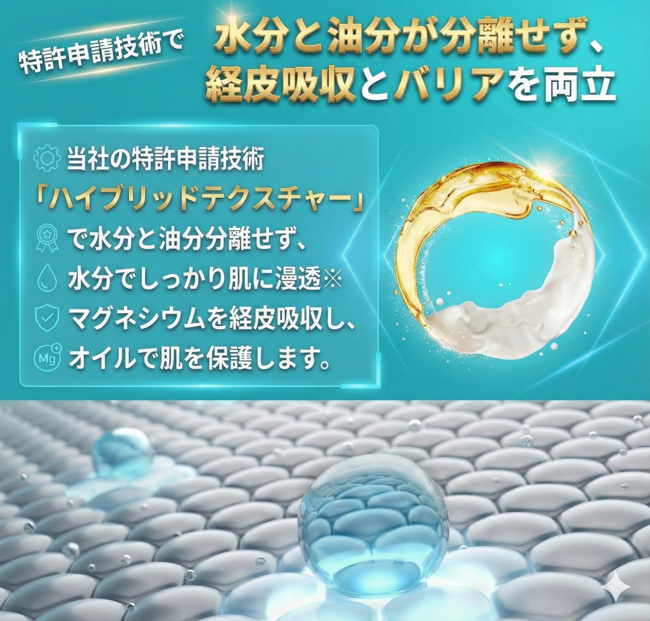 Amazon | 【医師監修/特許技術】NOID マグネシウムバーム［90日分］高