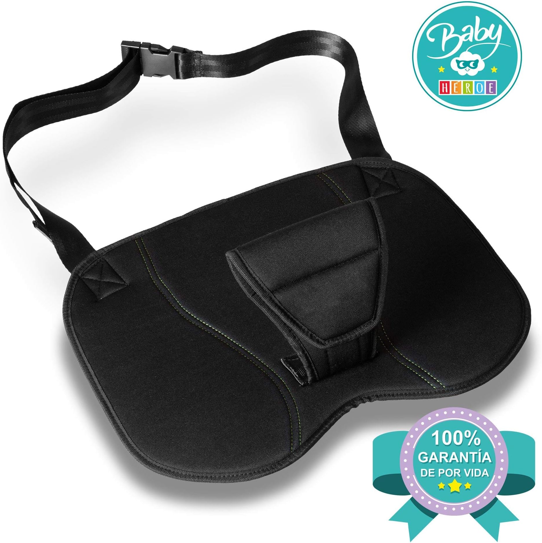 BABY HEROE Pregnancy safety belt for use during pregnancy. Protects both mother and baby. Can be adjusted to any seat or car. Bump Belt for Expectant Mothers