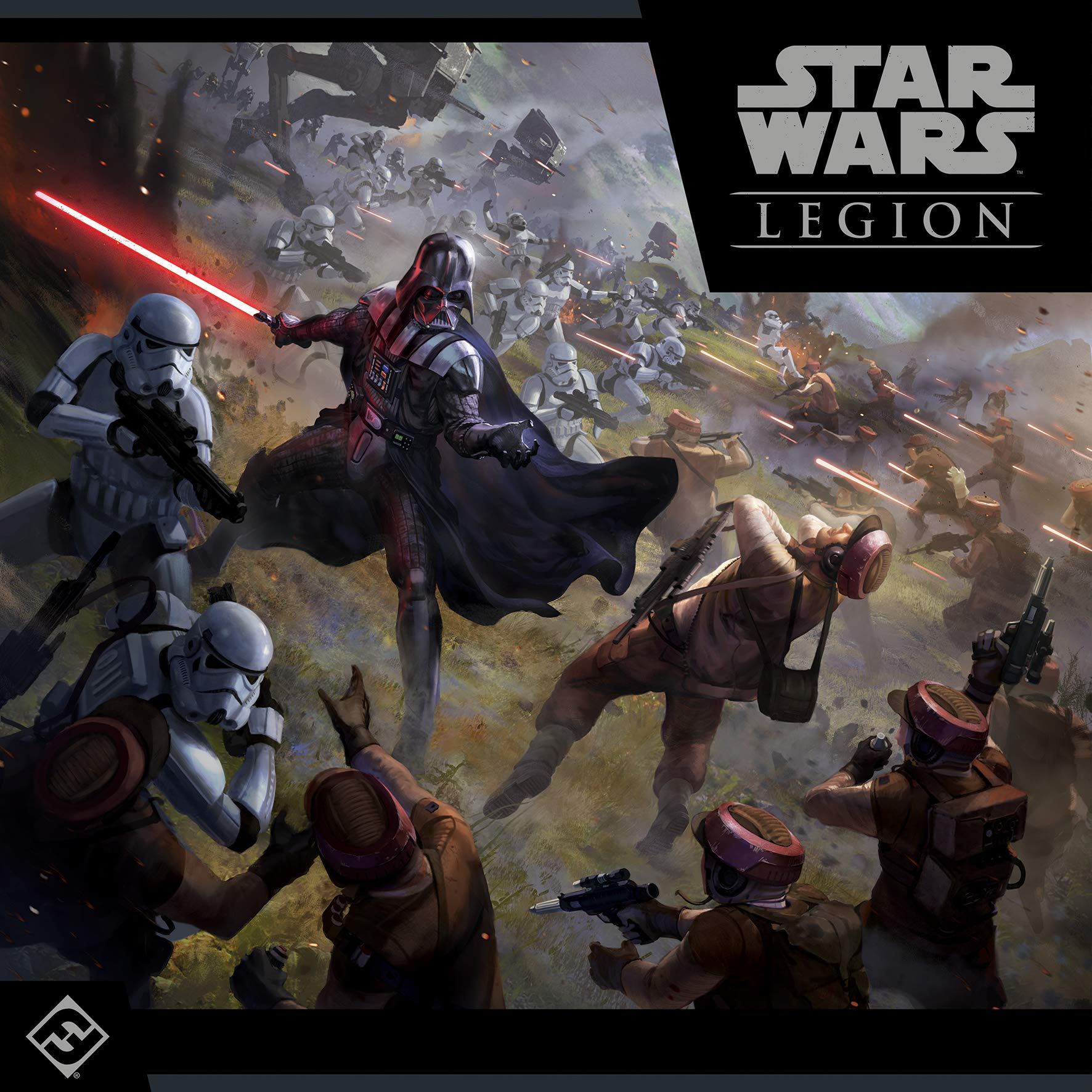 Asmodee Star Wars Legion – Juego de Mesa estratégica para Adultos y niños a Partir de 14 años – Juego de Mesa inmersivo – Juego de Figuras – 2 a 3 H – en francés – Fantasy Flight Games