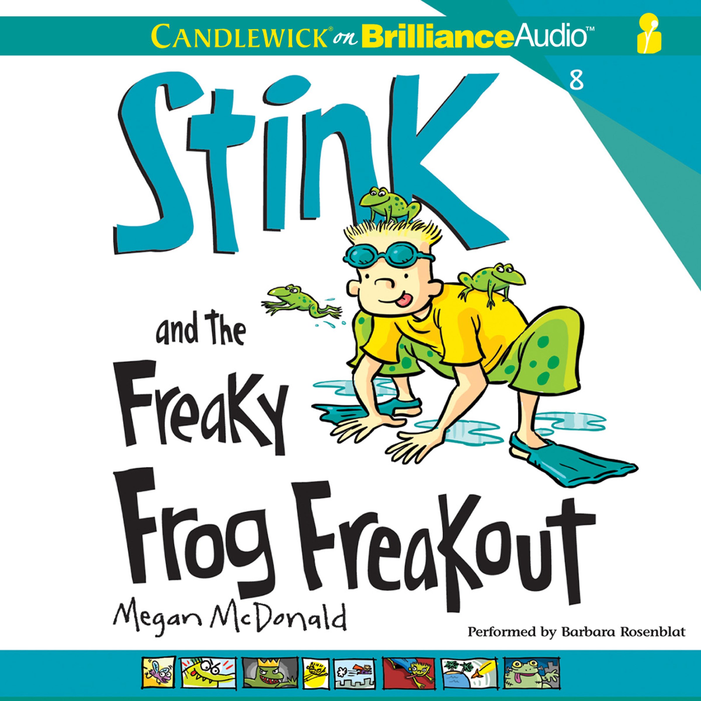 Cover art for Stink and the Freaky Frog Freakout