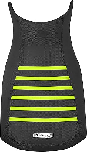 Vista 48 de Enjoy Mfg Funda de asiento compatible con Can Am The 2017-2021 Outlander Max 450 570 650 850 1000 - #292 (todas las costillas negras/negra)