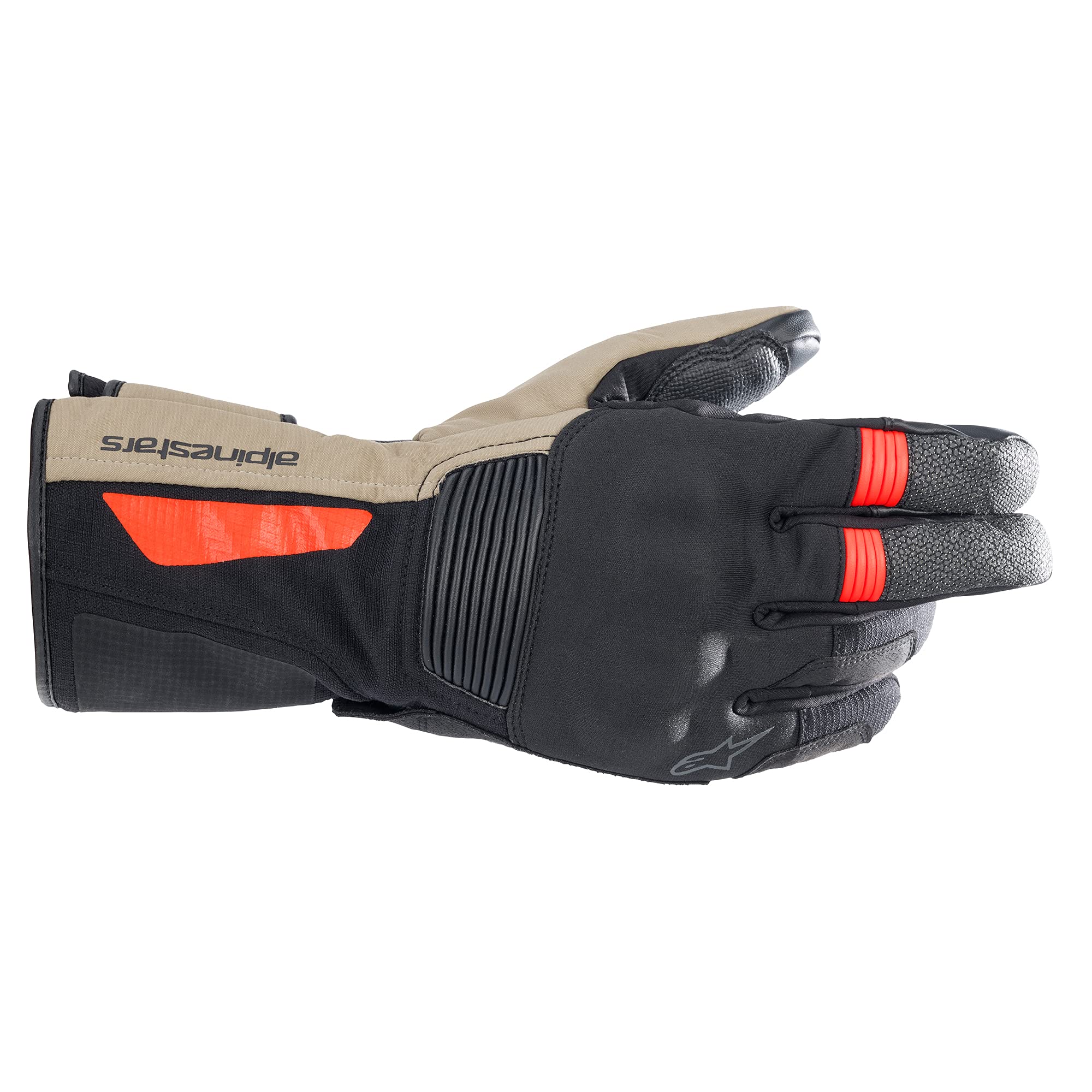 Alpinestars Denali Aerogel Drystar Motorcycle Gloves Black/Khaki  