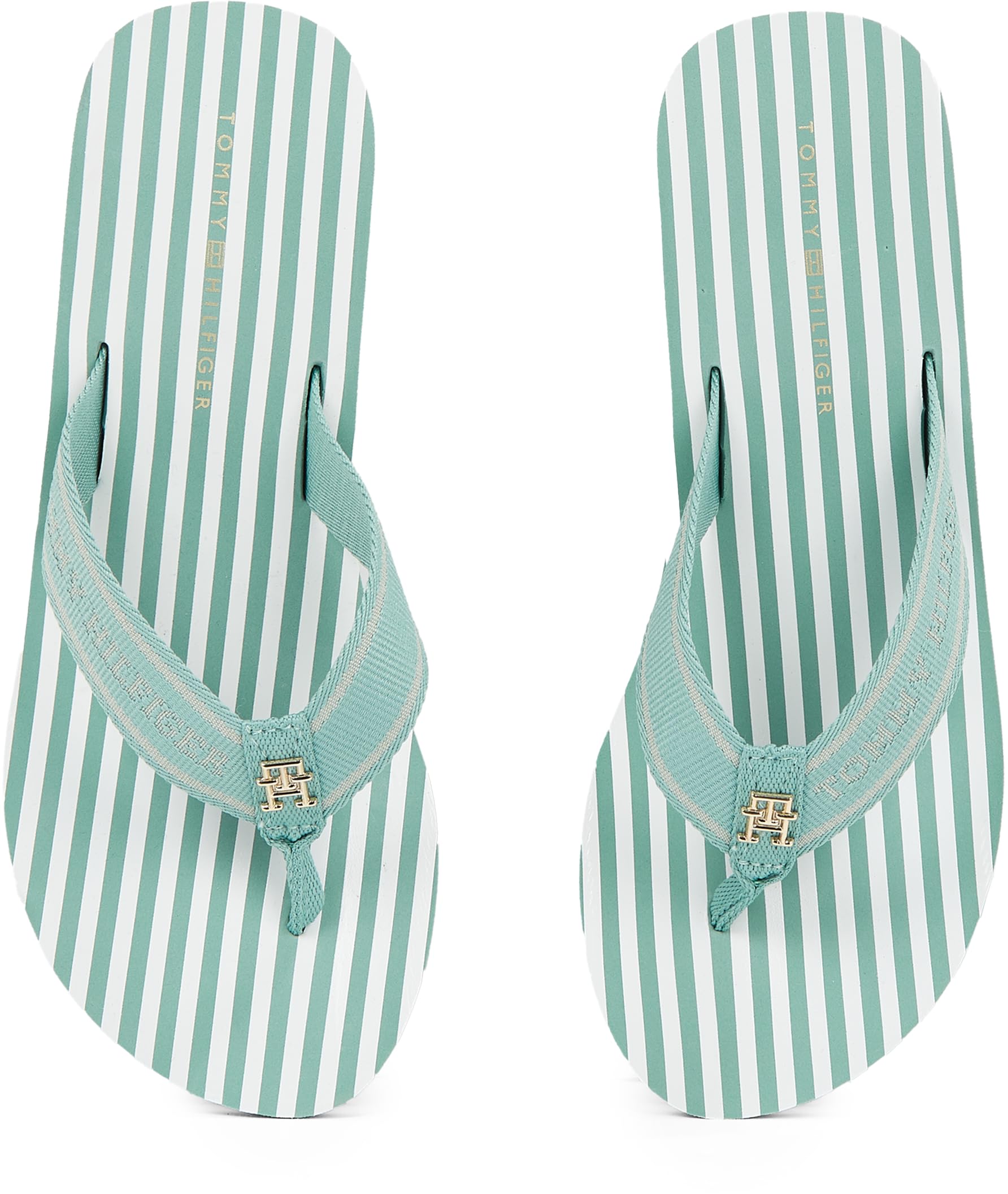 Tommy Hilfiger Chanclas Mujer Stripes con cuña