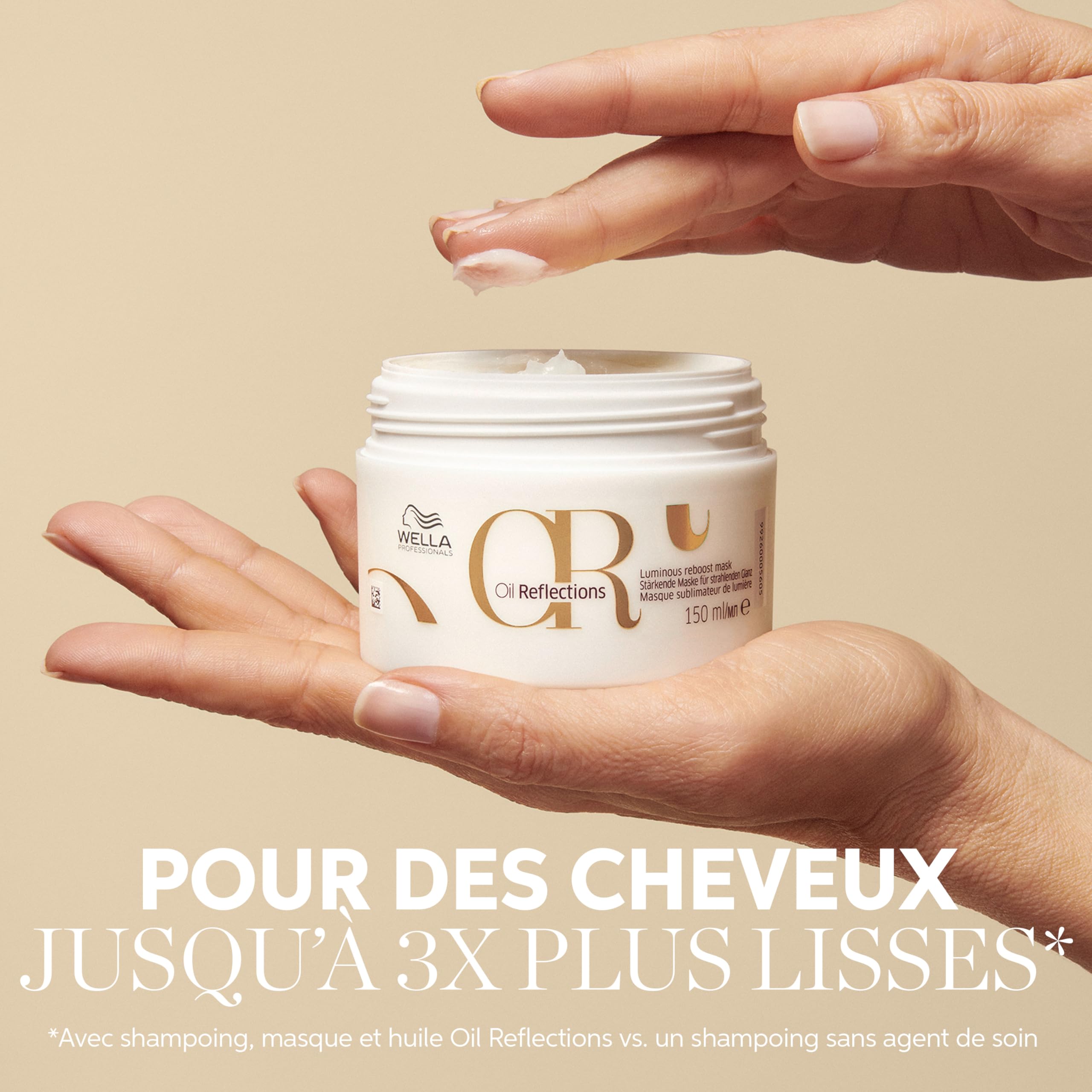 Wella Professionals OIL REFLECTIONS Masque nourrissant sublimateur de lumière – pour des cheveux lumineux et lisses