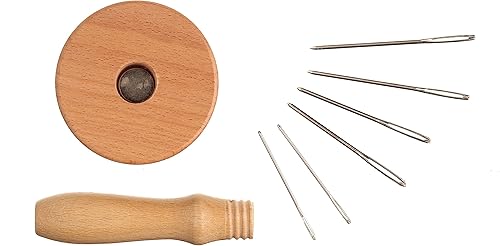 Miniatura 5 de The Quilted Bear - Seta magnética Darner y agujas para una reparación rápida y fácil - Herramientas duraderas, eficientes y versátiles para