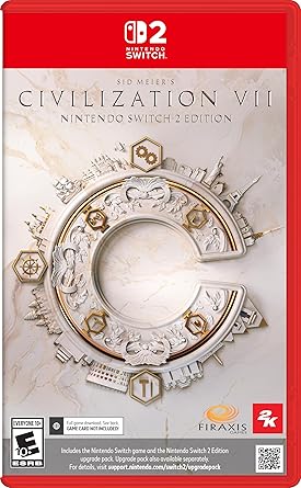 Sid Meiers Civilization VII Nintendo Switch 2 Edition Code In Box