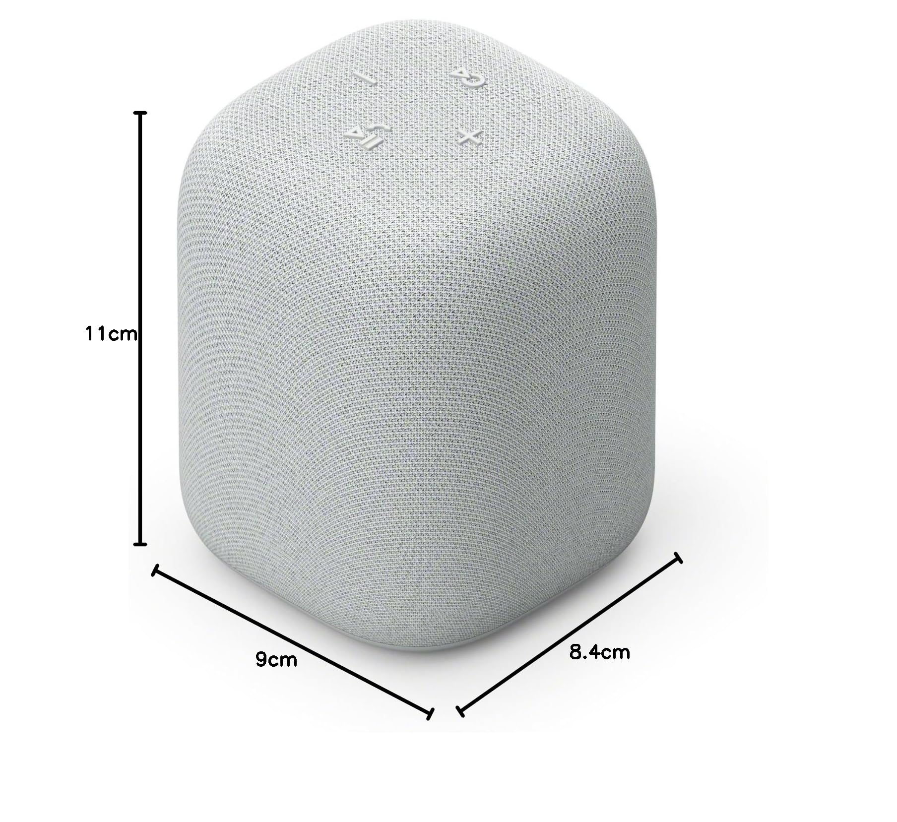 Sony LinkBuds Speaker przenośny bezprzewodowy głośnik Bluetooth ze stacją ładującą, IPX4, wodoodporny, 25-godzinny akumulator, jakość dzwonka, głośnik domowy, szary