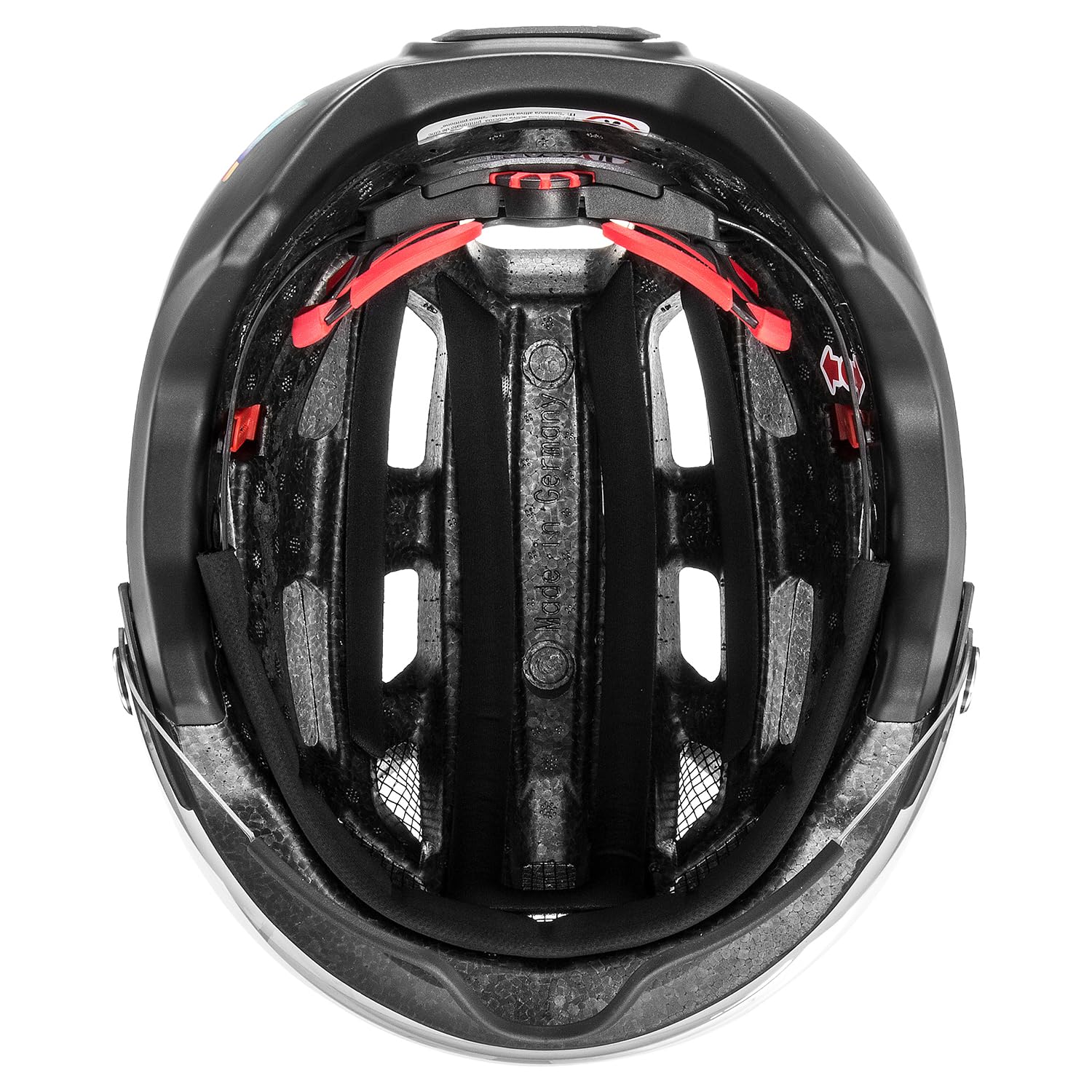 uvex Finale Visor, Casco City Seguro Unisex, con Visera, Incluye luz LED