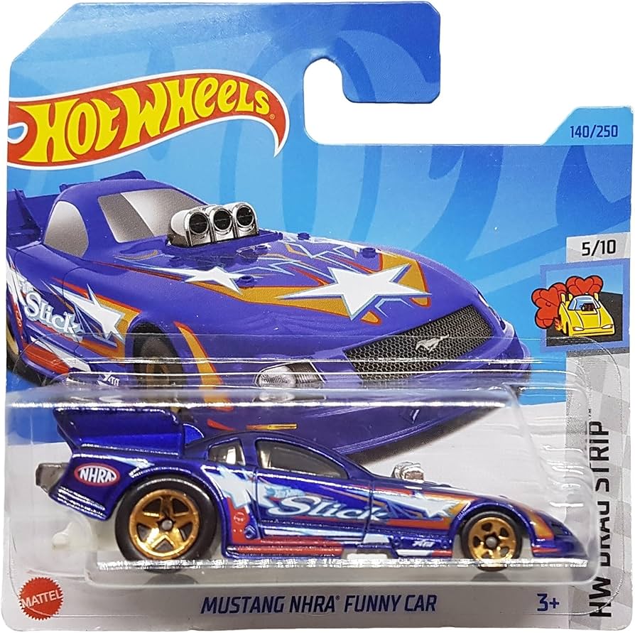 Hot Wheels - Mustang NHRA Funny Car - HW Drag Strip 5/10 - HKK04