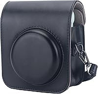 Vista 2 de Frankmate Funda protectora compatible con cámara Fujifilm Instax Mini 12 de película instantánea con bolsillo para accesorios y correa ajustable