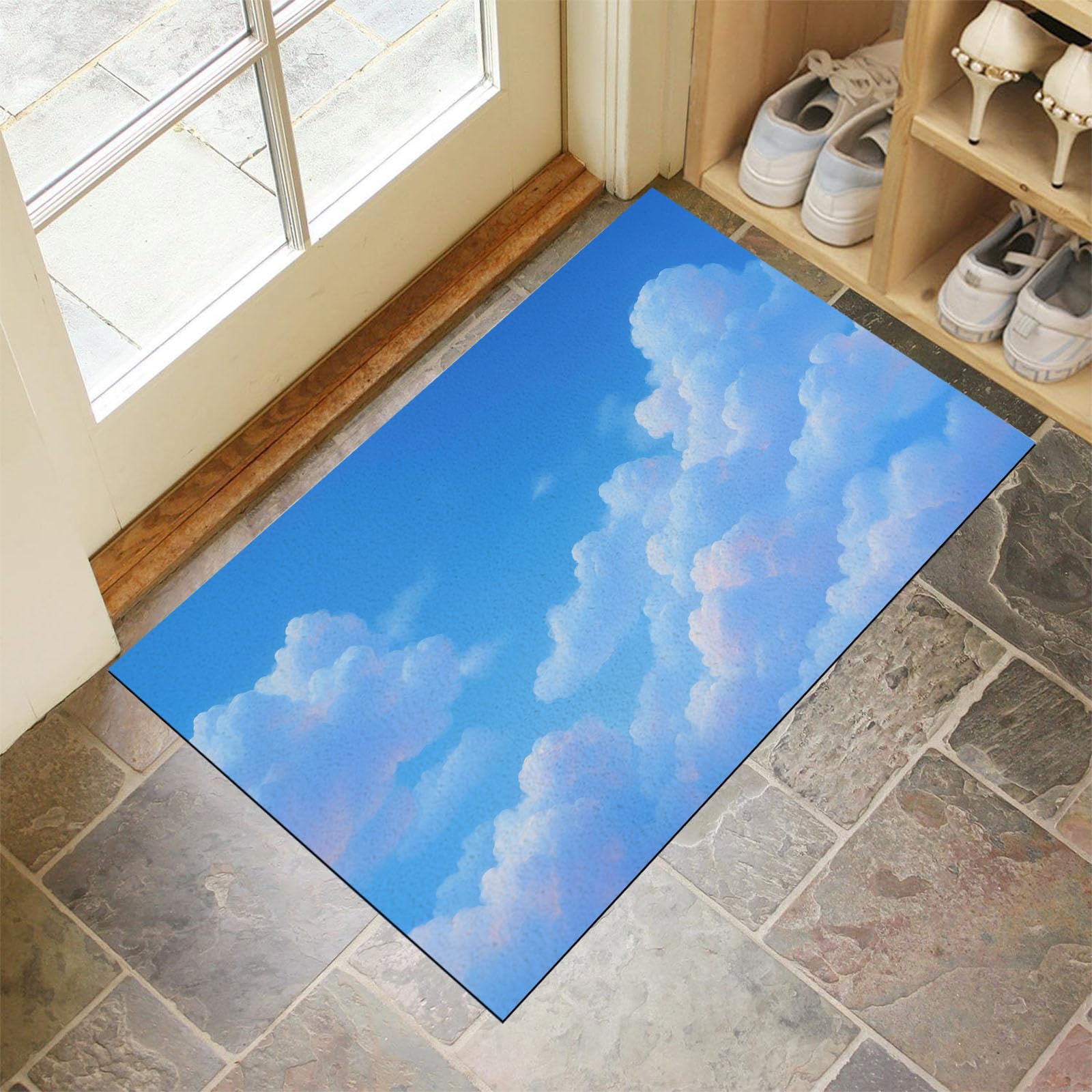 Paillasson d'intérieur paysage de qualité supérieure 50x80 cm