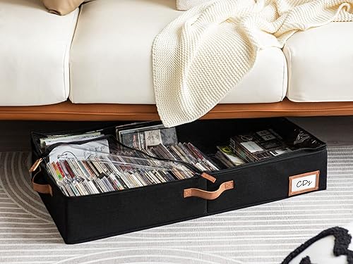 Miniatura 6 de StorageWorks Paquete de 2 contenedores de almacenamiento debajo de la cama con 2 contenedores para zapatos debajo de la cama