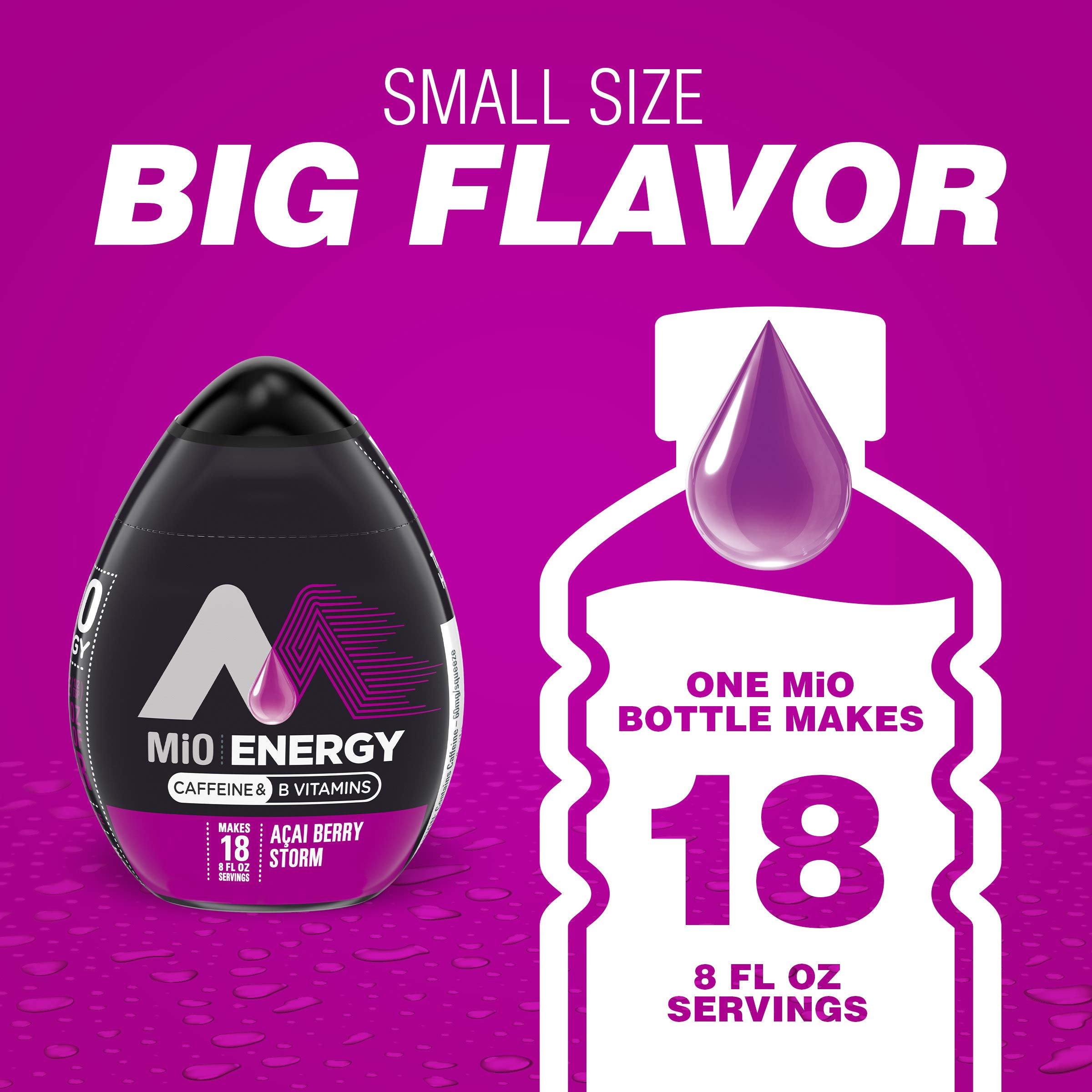 Buy MiO Energy Acai Berry Storm Naturally Flavored Liquid Water Enhancer 1 Count 1.62 fl oz