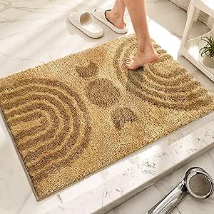 Amazon.com: Boho Bathroom Rugs Cute Bohemian Bath Rug Non-Slip ...